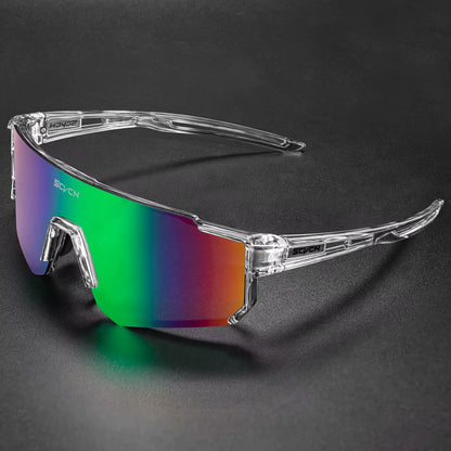 SCVCN New UV400 Cycling Sunglasses Men Outdoor Sports Road Driving Bike Glasses Mountain Climbing Women Bicycle Cycling Goggles