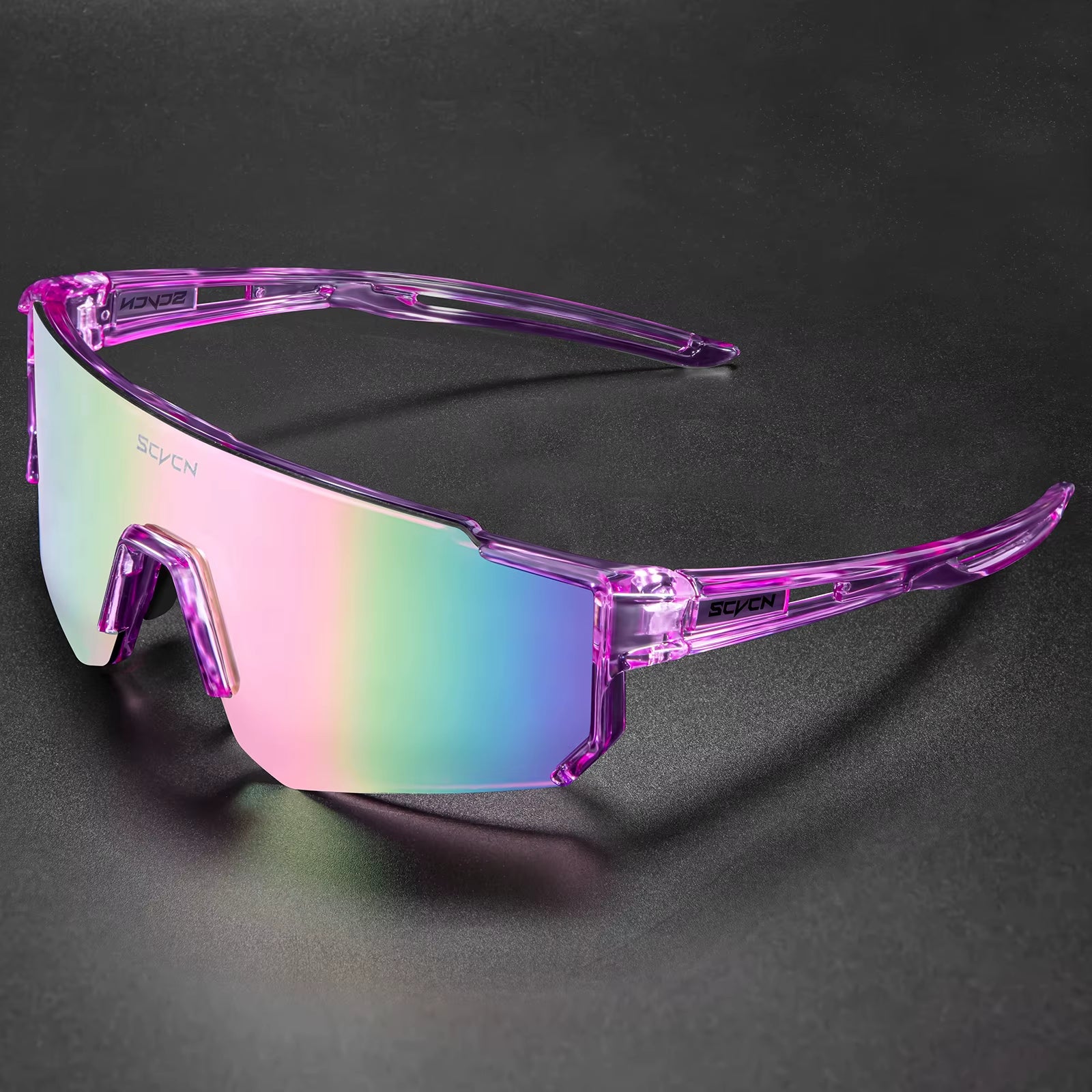 SCVCN New UV400 Cycling Sunglasses Men Outdoor Sports Road Driving Bike Glasses Mountain Climbing Women Bicycle Cycling Goggles