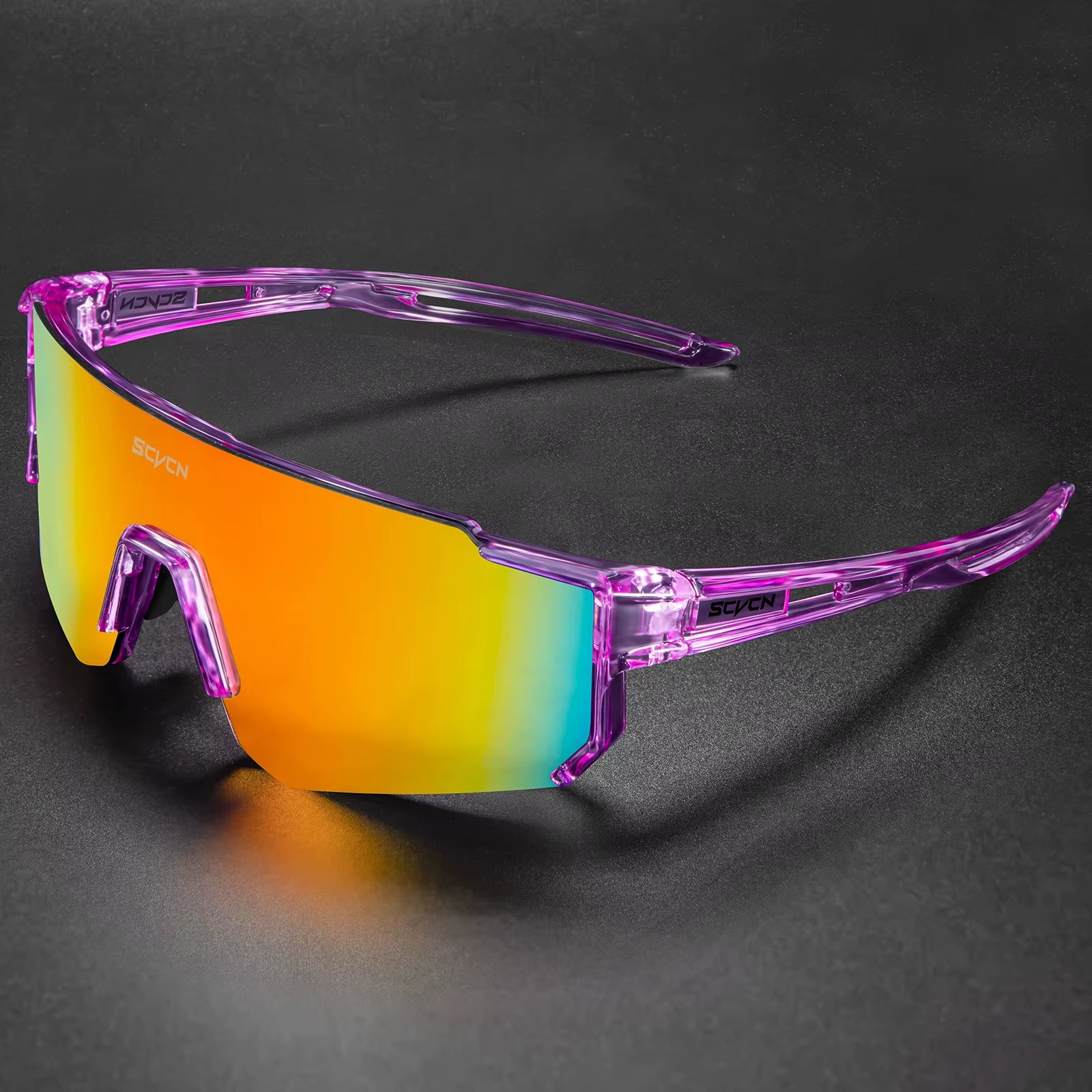 SCVCN New UV400 Cycling Sunglasses Men Outdoor Sports Road Driving Bike Glasses Mountain Climbing Women Bicycle Cycling Goggles